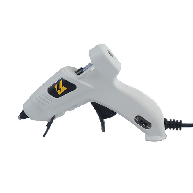 Best selling white case mini size with switch corded mini size hot melt glue gun for DIY hand tools