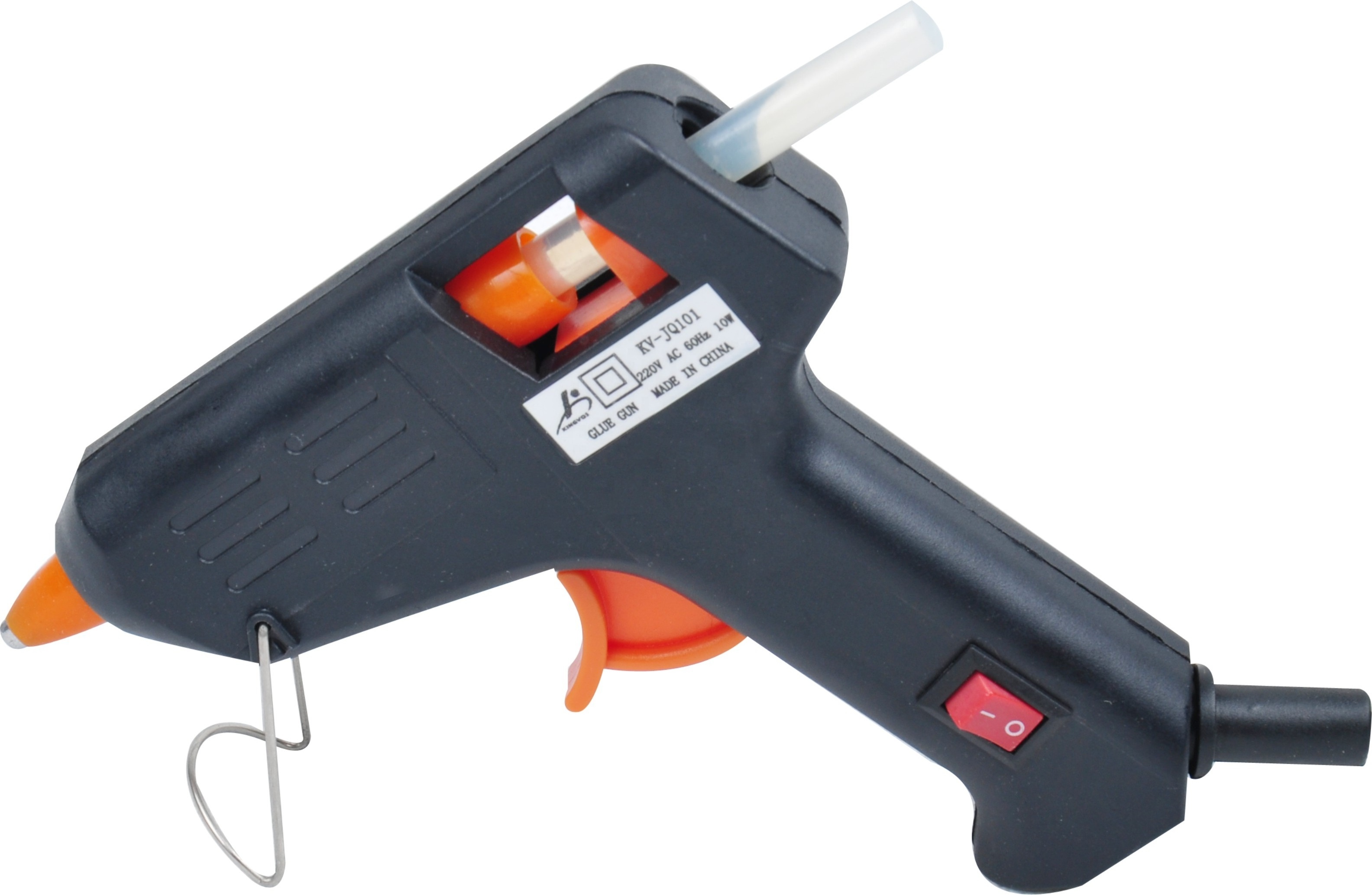 2021 Factory Direct Selling Kingvos Hot  Sale10w Mini Hot Melt Electric Silicone Glue Gun with Switch and sticks