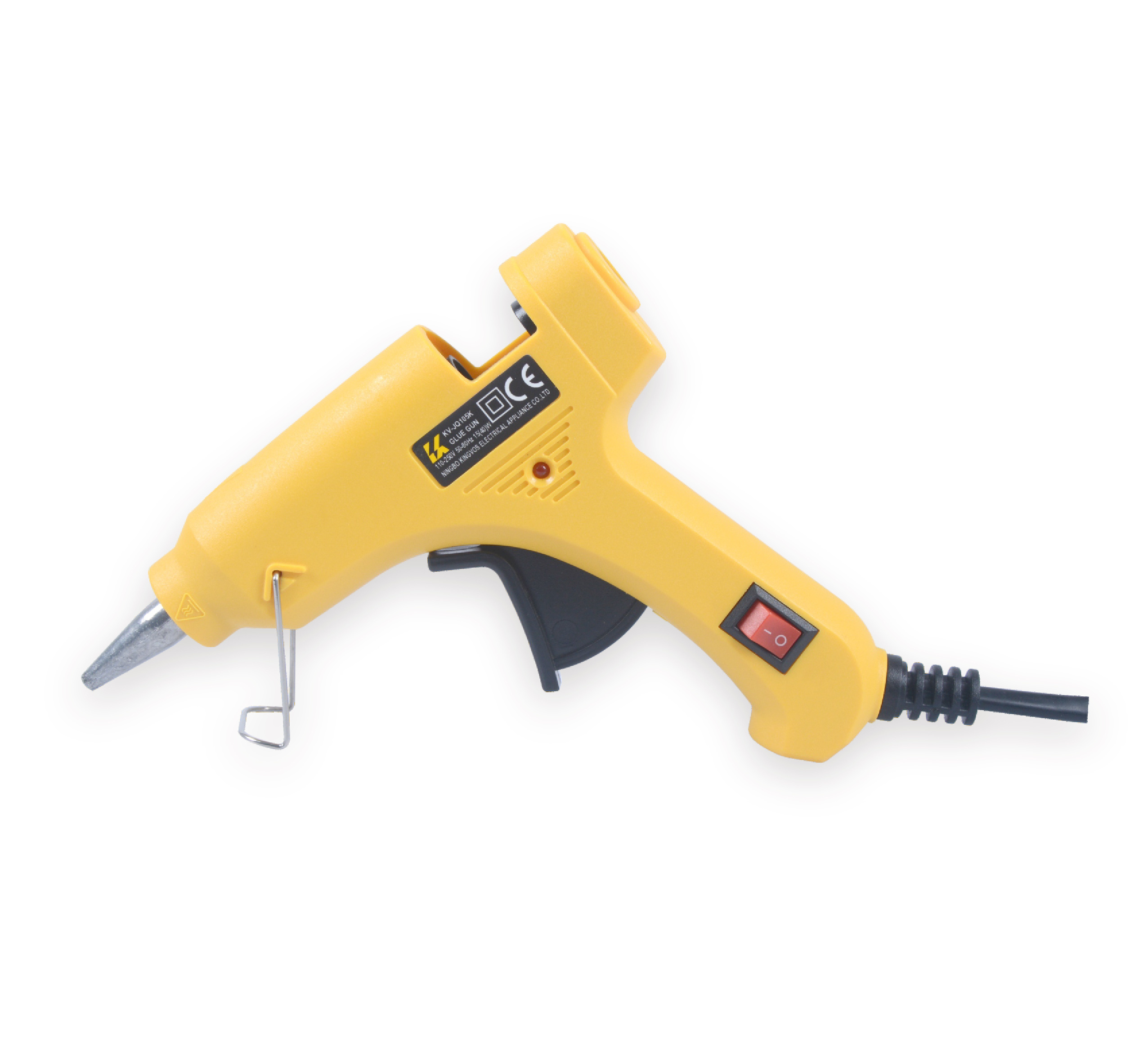 Hot Melt Glue Gun Electric 20w With 200mm Glue Sticks Hot Cordless Guns Glue for Packaging, DlyArts & Craft, Repairing