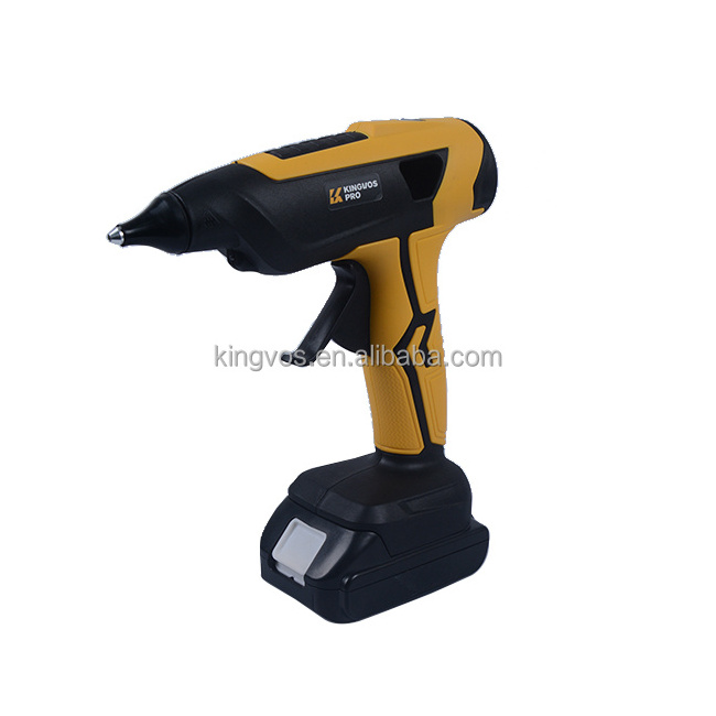 New style  Battery Pack cordless wax seal glue gun with stick rechargeable  hot melt glue wax gun