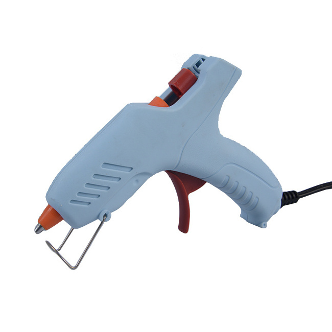 Simple best price  corded small size blue hot melt glue gun for DIY craft