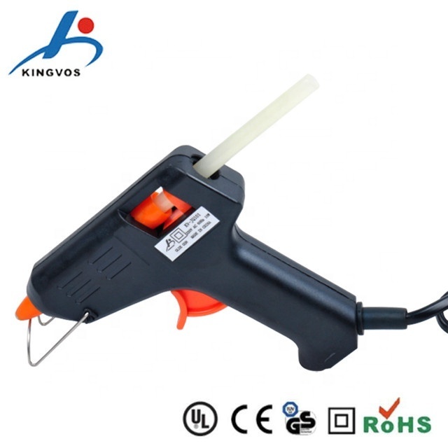 standard style 10W  Repair DIY Hand Tools Hot melt Glue Guns black with 2pcs Hot Melt Glue Sticks for Crafts