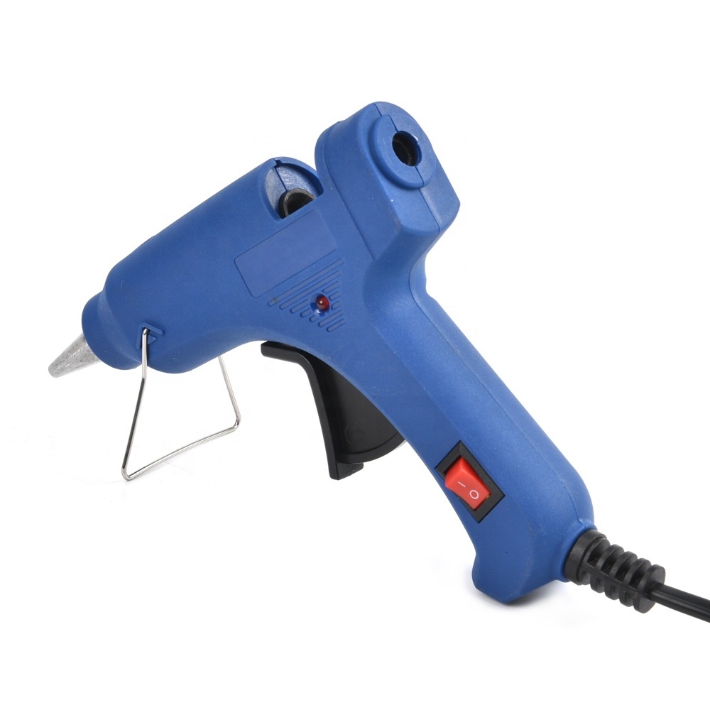 Wholesale Mini electric glue gun Thermal Glue Gun Free Sample High Quality Mini 15W Hot Melt Glue Gun With Sticks