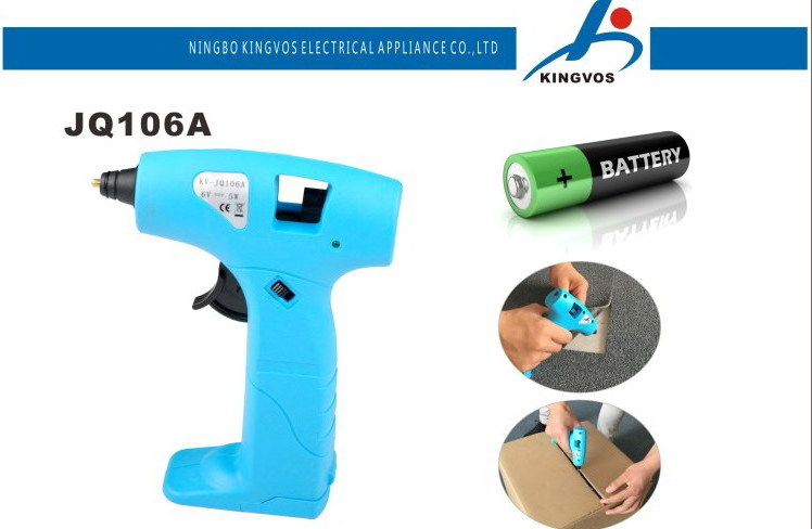 Mini cordless glue gun 5W with 7mm white hot melt glue mini glue gun refills