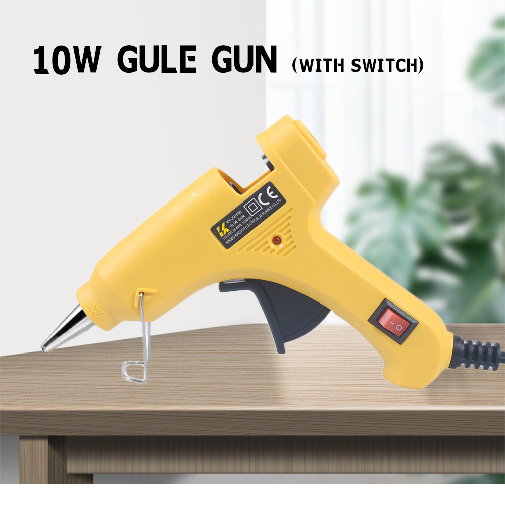 Electric hot glue gun 20w with glue stick for handmade crafts and decorations