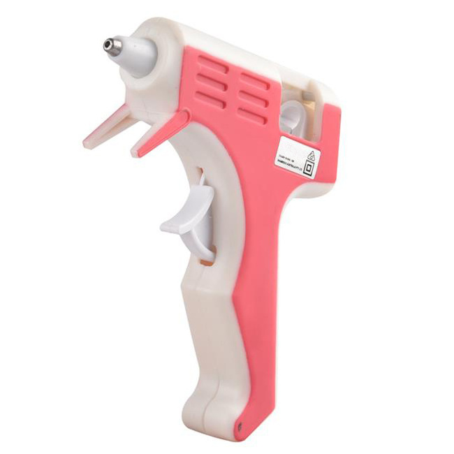 Factory Direct Selling  Wholesale Free Sample High Quality Mini 10W Hot Melt Glue Gun With Sticks manual glue gun