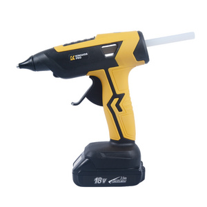 New style  Battery Pack cordless wax seal glue gun with stick rechargeable  hot melt glue wax gun