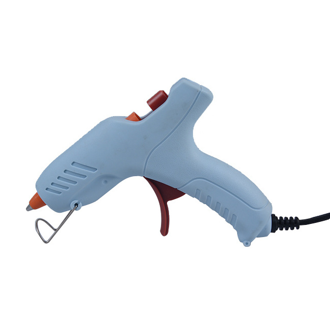 Simple best price  corded small size blue hot melt glue gun for DIY craft