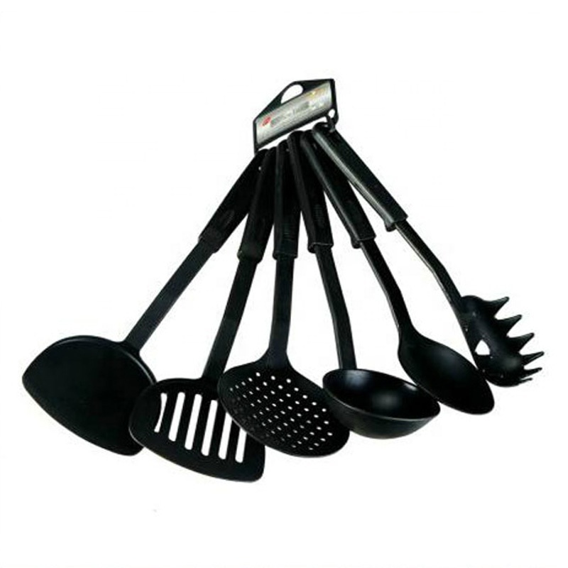 Home and garden kitchen accessories gadget cooking tools kitchenware heat resistant non-stick nylon cheap kitchen utensils set