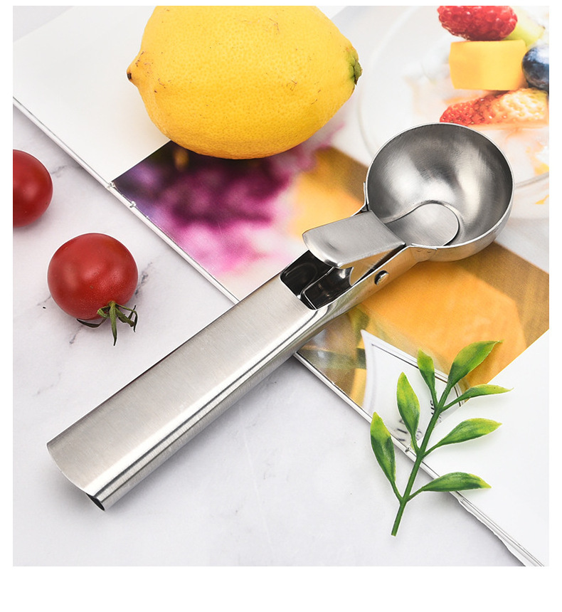 18/0 stainless steel 18/8 Hot sale fruit melon scoop kitchen accessories gadgets ice cream scoop