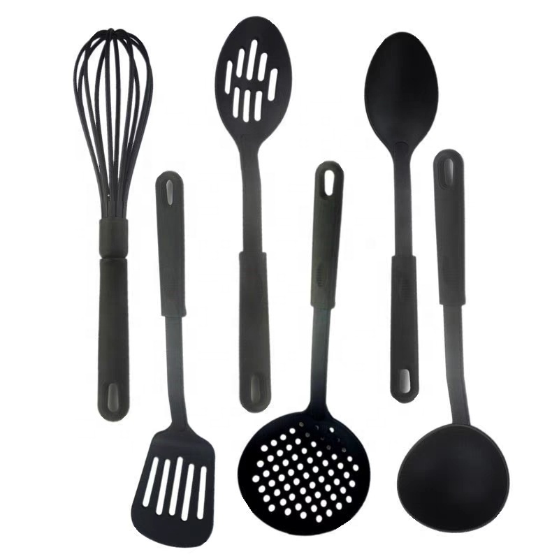 Home and garden kitchen accessories gadget cooking tools kitchenware heat resistant non-stick nylon cheap kitchen utensils set