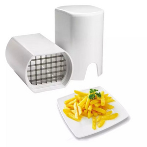 as seen on tv white stainless steel vegetable and fruit tools potato slicer french fry cutter potato chip chopper