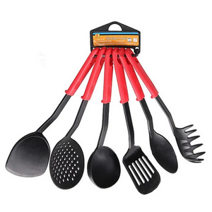 Home and garden kitchen accessories gadget cooking tools kitchenware heat resistant non-stick nylon cheap kitchen utensils set