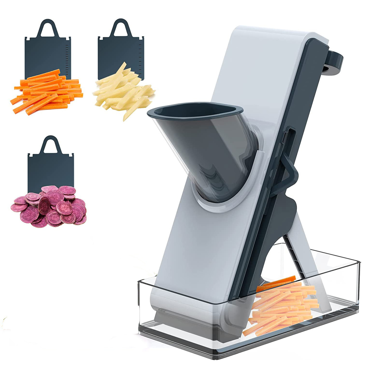 NEW kitchen gadgets food cutter shredder dicer mandoline slicer 4 Adjustable Blade manual vegetable chopper