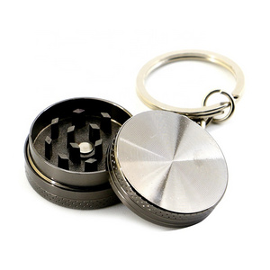 Portable Smoke Metal Grinder with Key Chain Grinder