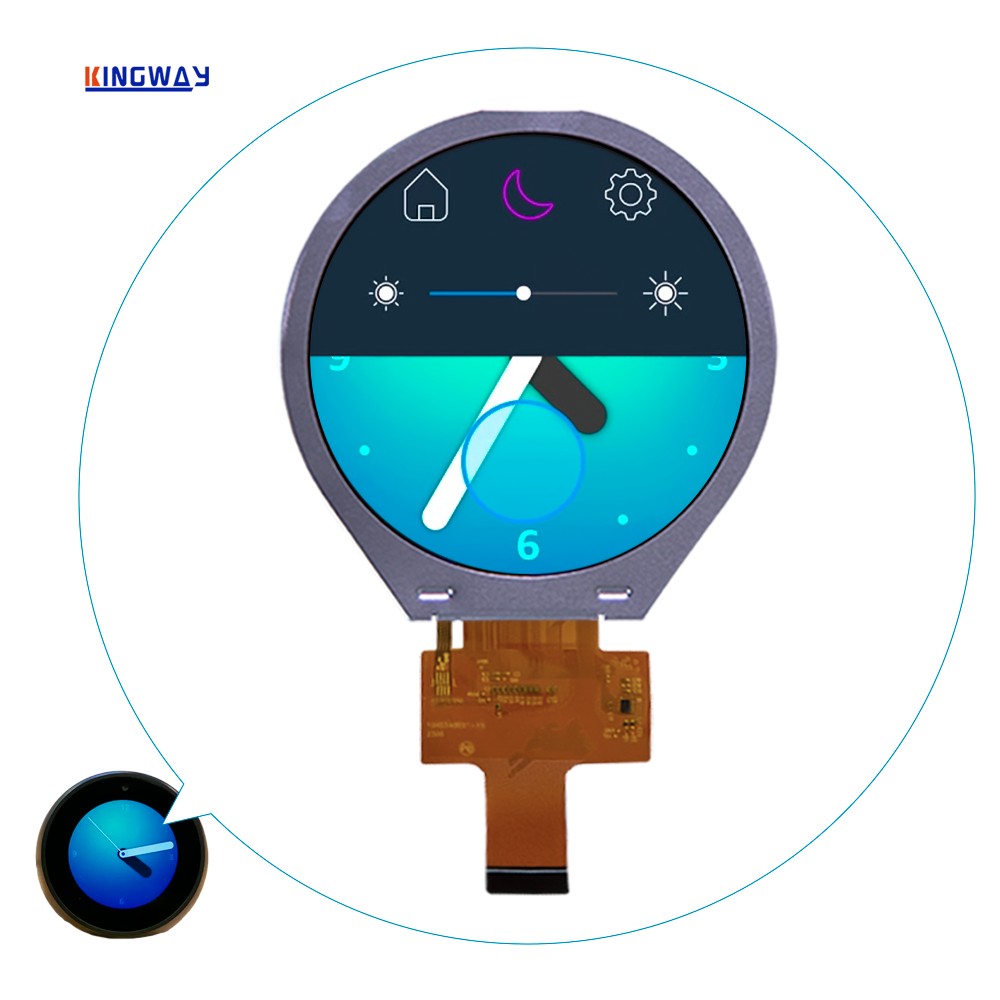 3.4 inch Circular Screen 3.4'' inch Circular Round Tft Lcd Monitor Display Module for Smart Home