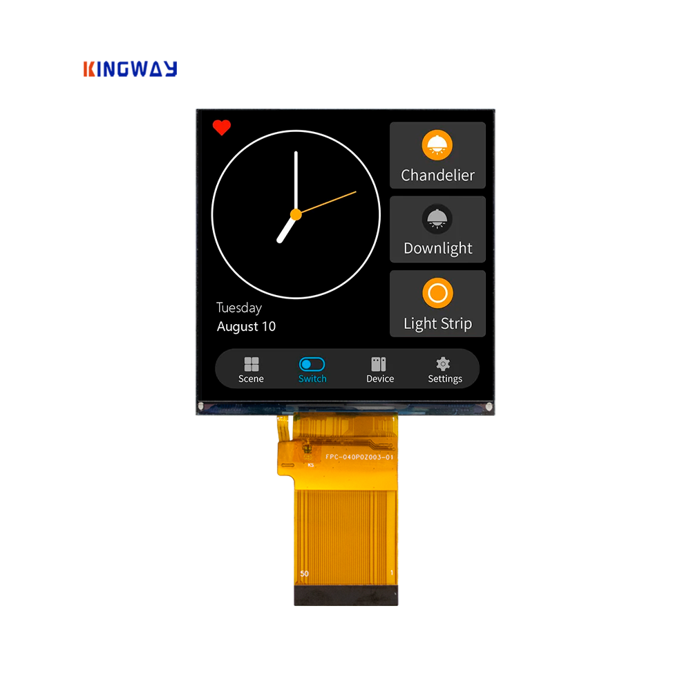 3.97 inch IPS 480x480 720x720 tft panel custom MIPI RGB interface display module 4 inch square lcd screen for Smart Home