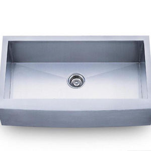 Factory Direct Handmade Farm Sink 304 Stainless Steel Apron front Farmhouse Kitchen Sink