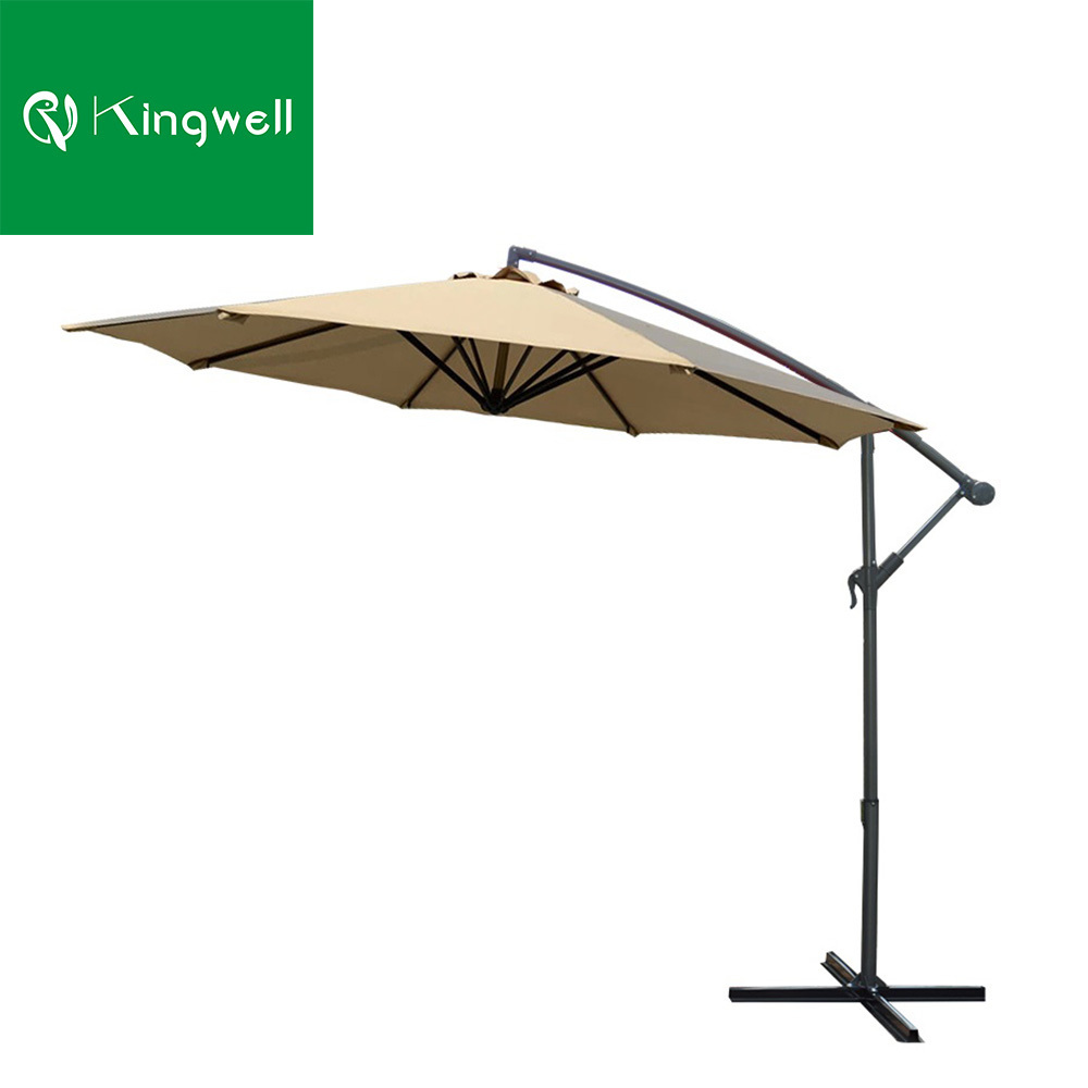 Outdoor Umbrella for Garden Pool Aluminium Pole for beach Waterproof patio furniture for Restaurant