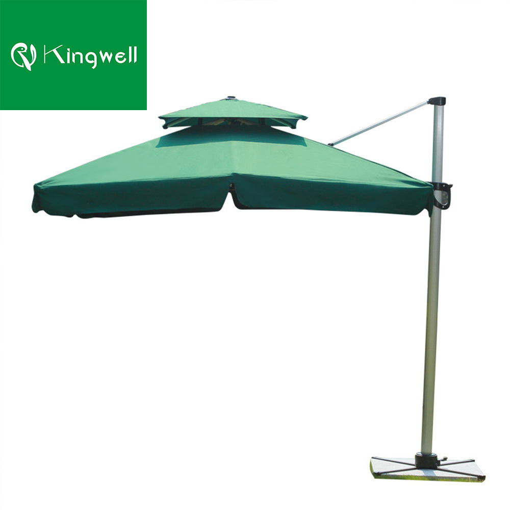 Restaurant garden parasol large outdoor umbrella with led light patio umbrellas large umbrella outdoor for coffee shop