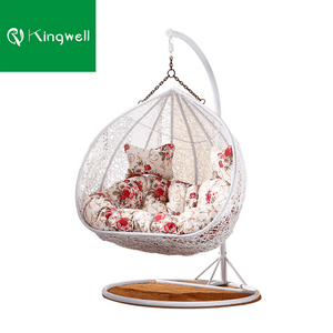 Hot sale outdoor furniture jhula swing double hanging egg chair