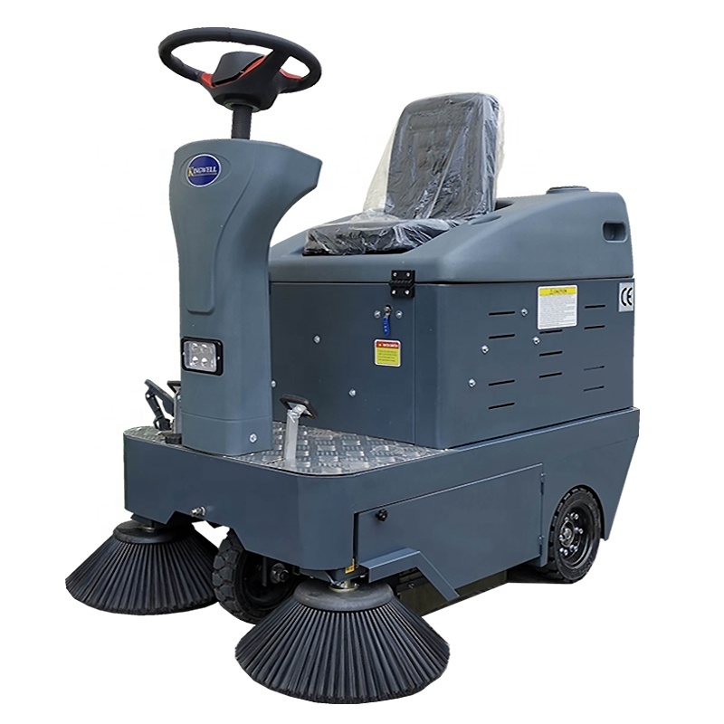 Floor Dust Cleaning Machine Vacuum Road Sweeper Truck Vacuum Automatic Dumping Sweeper Floor Sweeper Road Cleaning Machine