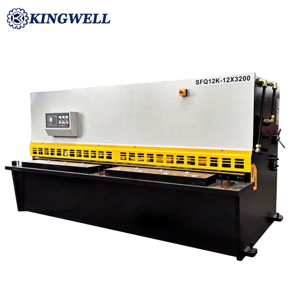 Multi Functional QC12Y-6X3200 Metal Plate  CNC Guillotine Hydraulic Shearing Machine For Sale