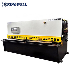 Multi Functional QC12Y-6X3200 Metal Plate  CNC Guillotine Hydraulic Shearing Machine For Sale