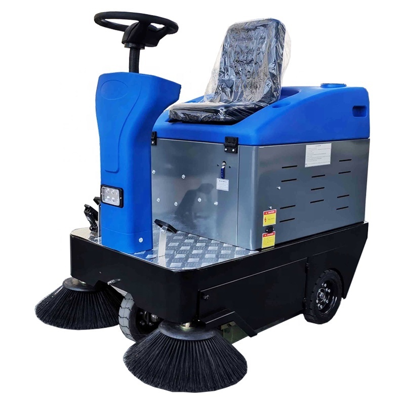 Floor Dust Cleaning Machine Vacuum Road Sweeper Truck Vacuum Automatic Dumping Sweeper Floor Sweeper Road Cleaning Machine