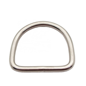 Marine hardware Polished Stainless steel  SS304 SS316 AISI304 AISI316 A2 A4 welded D ring