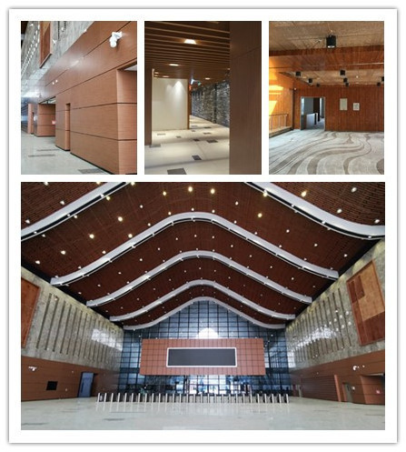 Metal Ceilings Suspended Aluminum False Strip Ceiling Tiles 3mm 4mm aluminum cladding wall panel composite sandwich panel