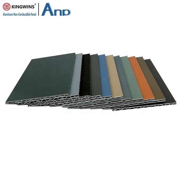 4mm PVDF Aluminum cladding Panel for Exterior Wall New Huge Project sandwich Color Metal Siding