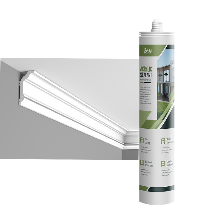 KINGWIT Efficiently Low Voc Green Building Requirements Cornice Sealant, Cornice Adhesive Glue