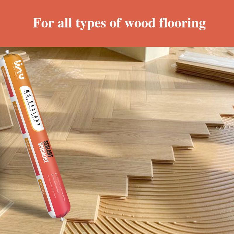 Kingwit High Quality Eco-Friendly Waterproof 600ml TM507 Wood Flooring MS Polymer Adhesive