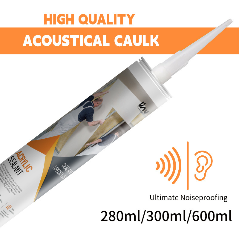 Low Voc And Low Odor Over Paintable Reduces Sound Transmission Concrete Repair Bathroom Sealant Caulk