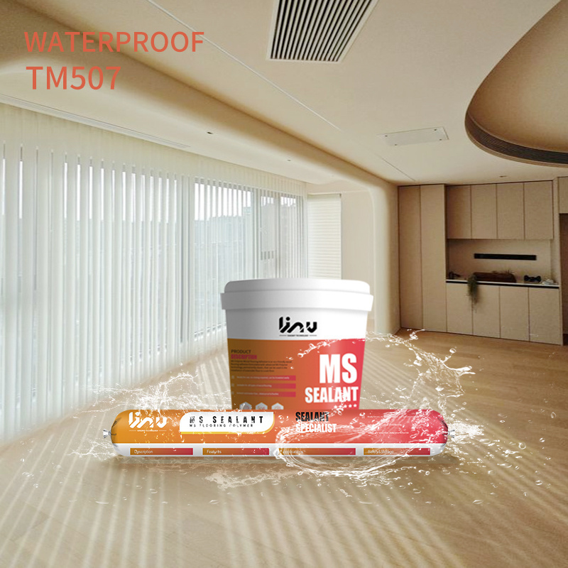 Kingwit Waterproof Flexible MS Sealant For Woodflooring Installation, MS Polymer Adhesive And Sealant