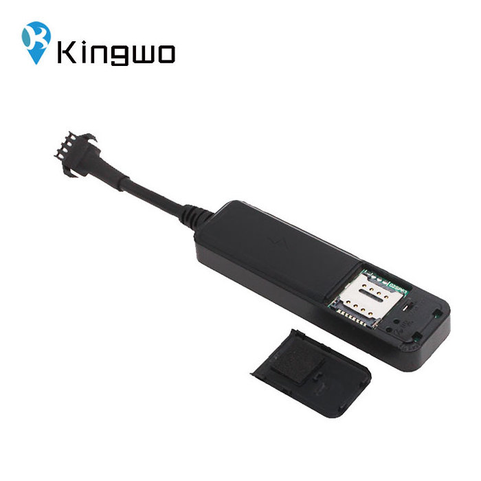 Kingwo Vehicle Tracker sim card car motorcycle bicycle anti theft gps tracker for bike