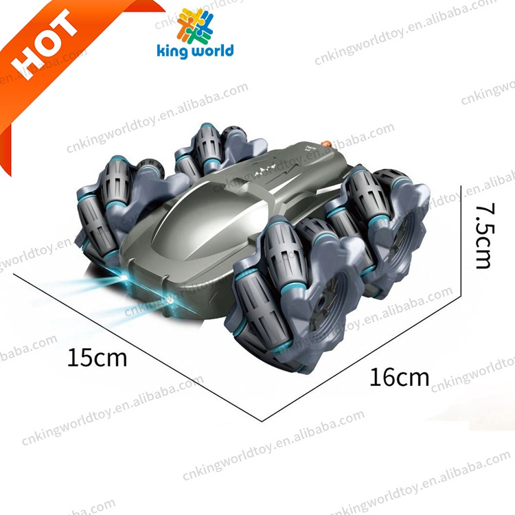 2024 New Tiktok Hot R/C Hobby Car Toys Cool Double Remote Control Hand Control Drift RC Stunt Car with Light Hobby Lights RC Car