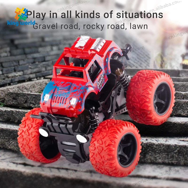 Hot Toys Car Monster Truck Four-wheel Drive Vehicle Stunt Dump Car Inertia Car Toy Dinosaur Pull Back Children Toy Boy Girl Gift