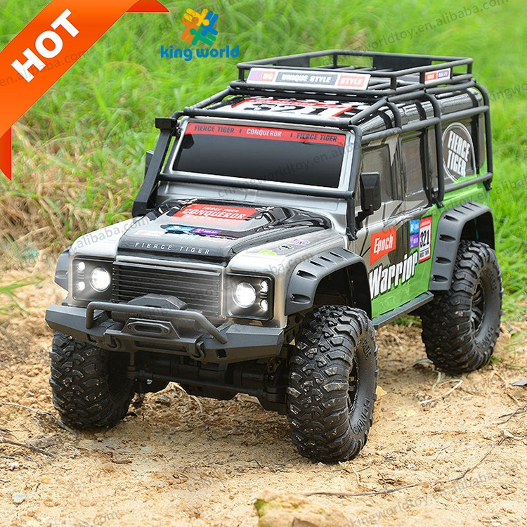 Tiktok Hot Selling KW662643 RC 1/10 Trucks Crawler Axial 10 Diecast Monster Toys 4X4 High Speed Shockproof Land Rover Defender