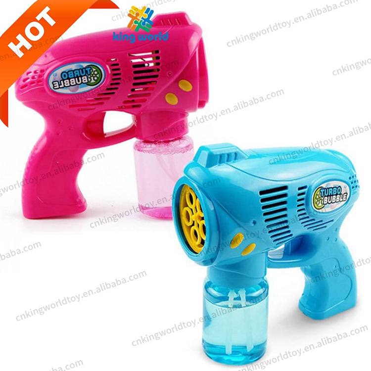 2024 New Leak-Proof Liquid 5 Holes Bubble Gun Toys Summer Electric Automatic Soap Water Bubble Blower Maker Machine Toys For Kid