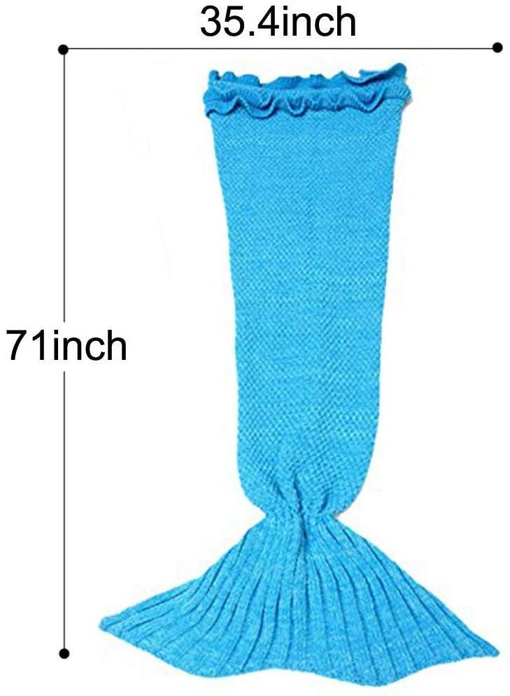 Kingworth All Seasons Seatail Sleeping Bag Blanket Wholesale Tail Mermaid Snuggler Blanket