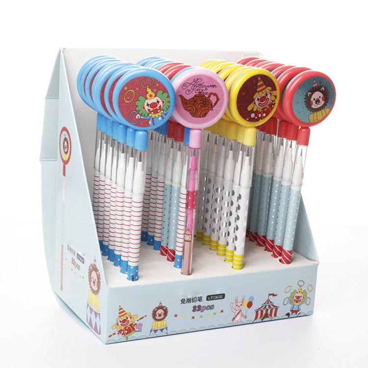 Non-sharpening Bear Pencils Pen Students Writing Pens School Stationery Pencil for Kids Gift School Office Supplies