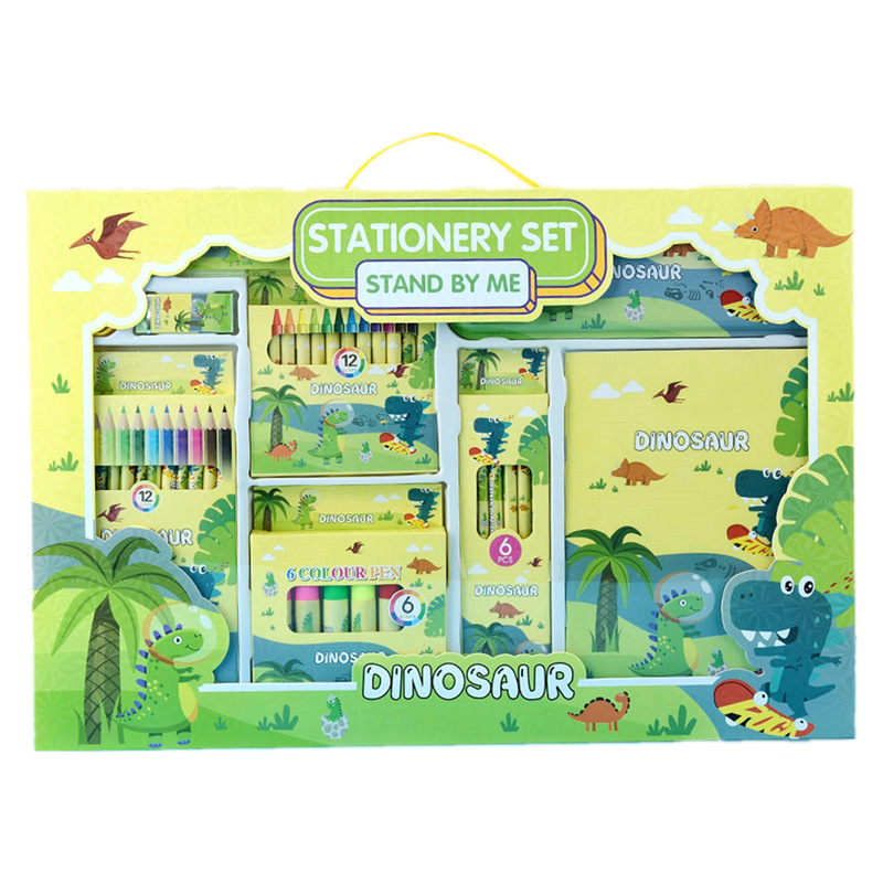 Paint Pen Stationery Set Gift Box Graduation Gift Children'S School Supplies Kindergarten Prizes Elementary School Gifts