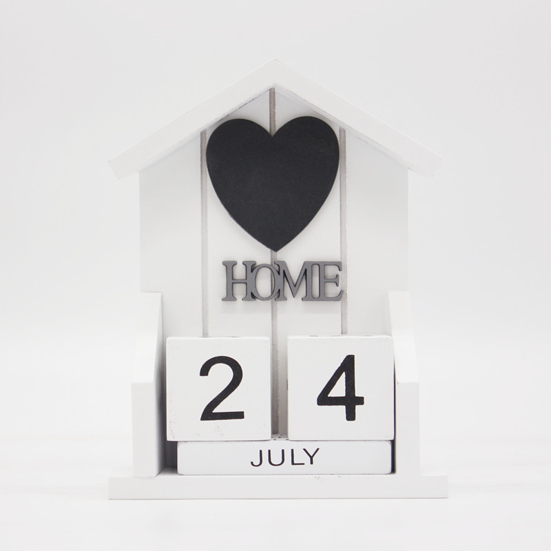 New Design Custom Color Printing High Quality Low Price Wooden Fashion China Supplier Desk Calendar 2024