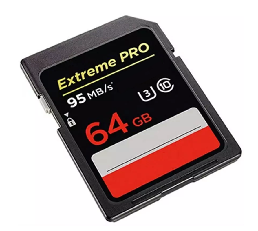 32GB 64GB SD Card Extreme PRO SD UHS-3 Card 90MB/s Print Label with PP box