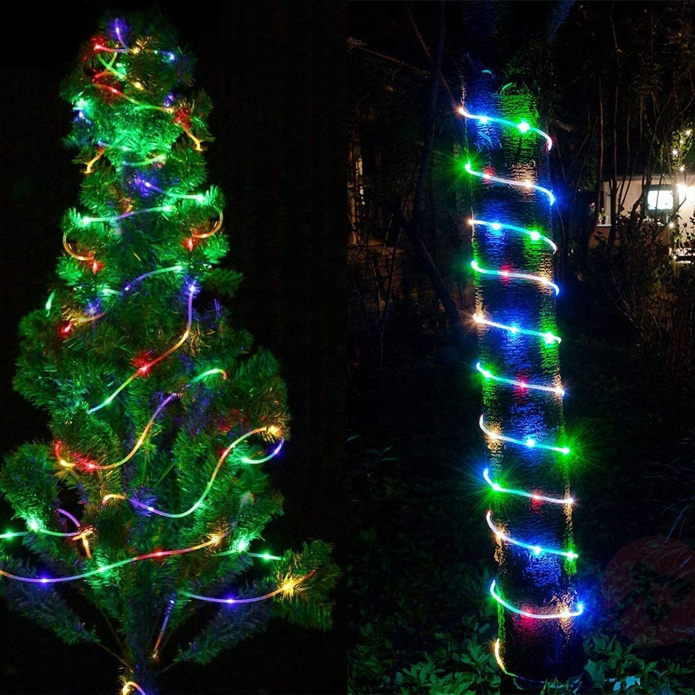 Neon Lights Kingyi 10M Solar Power Christmas Decor Tree Led Lights For Decoration Landscape Lighting Enseigne Lumineuse