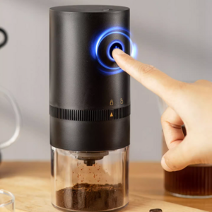 USB Rechargeable automatic multi adjustable grind maker burr espresso coffee bean electric coffee grinder