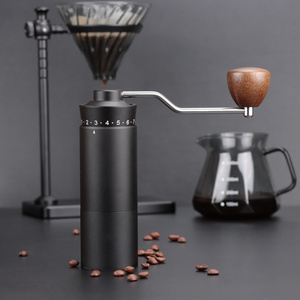 Food Mixer Grinder Machine Handle Coffee Maker Expresso Brewing Coffee Kit Portable Manual Coffee Bean Burr Grinder