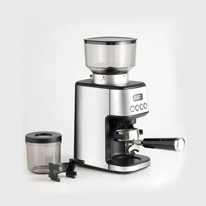 Uniform Grinding Grinder Anti-static Conical Burr 31 Adjustable Setting Selections Espresso Electrical Coffee Grinder Black